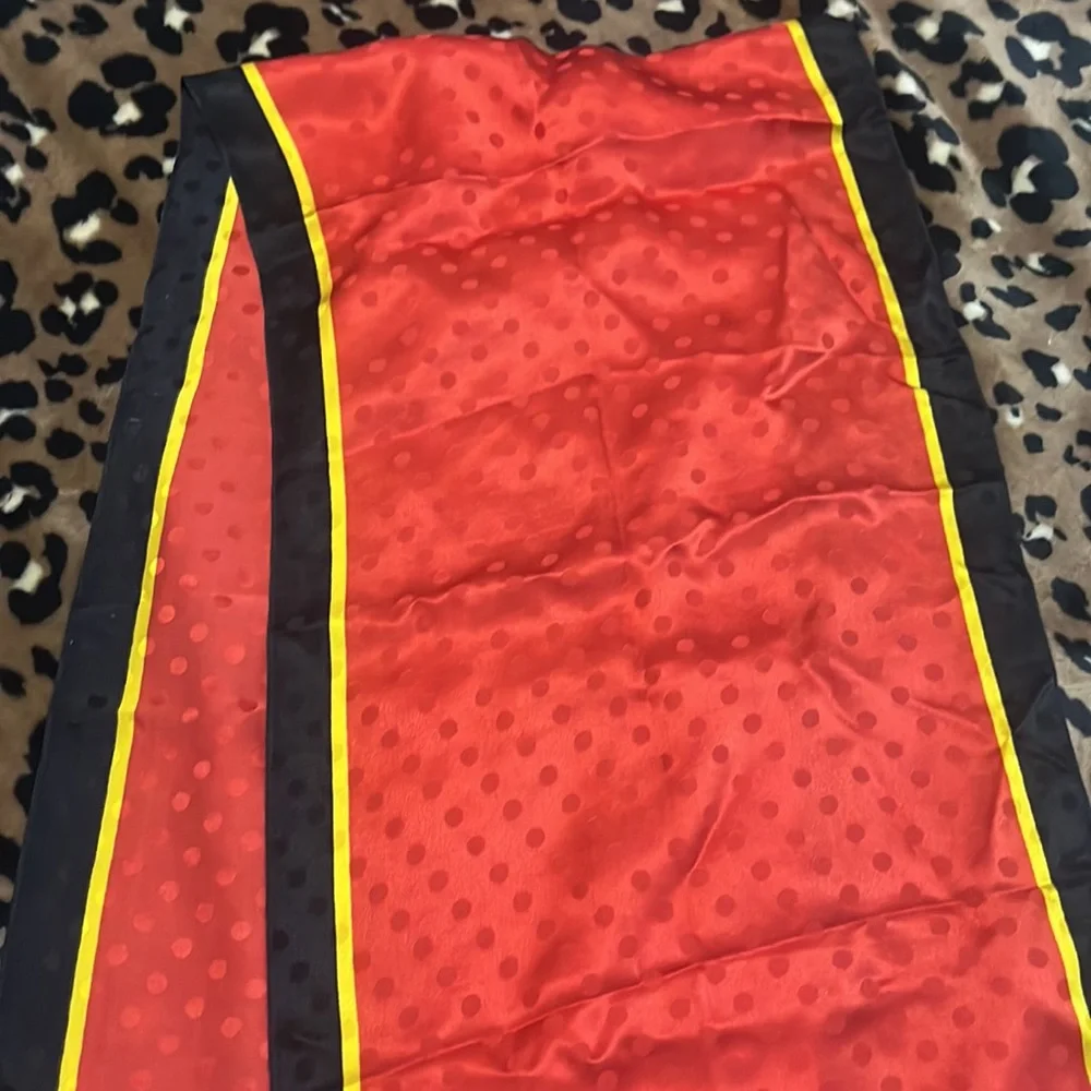 Carolina Herrera silk scarf